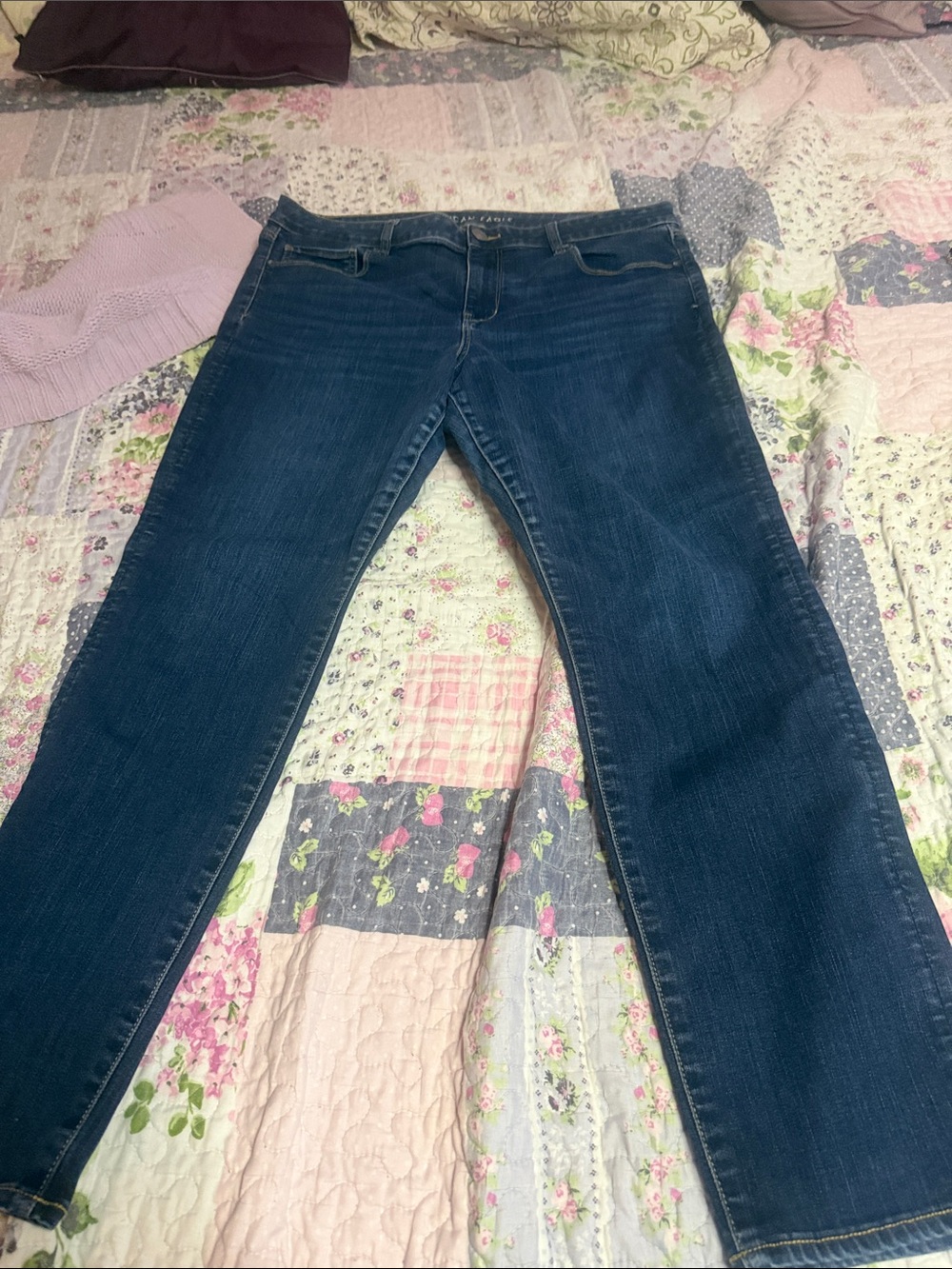 Women’s Skinny Jeans in Dark Blue
